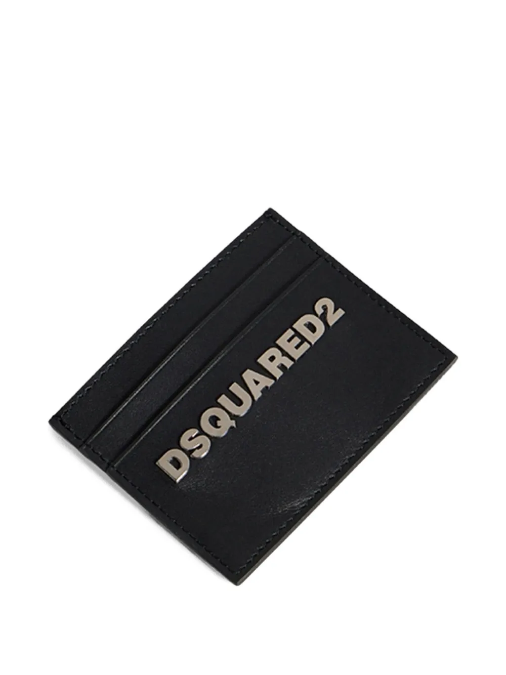 DSQUARED2 Pasjeshouder met logoplakkaat Zwart