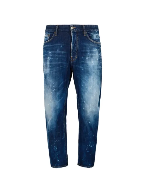 DSQUARED2 Skiers Medium Cloudy Bro paint-splatter denim jeans