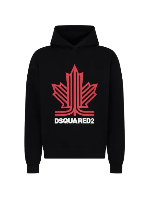 DSQUARED2 Ski Leaf relaxed hoodie