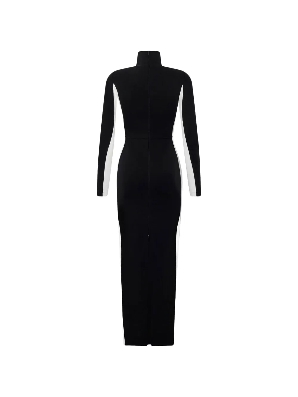 DSQUARED2 Maxi-jurk met lange mouwen Zwart