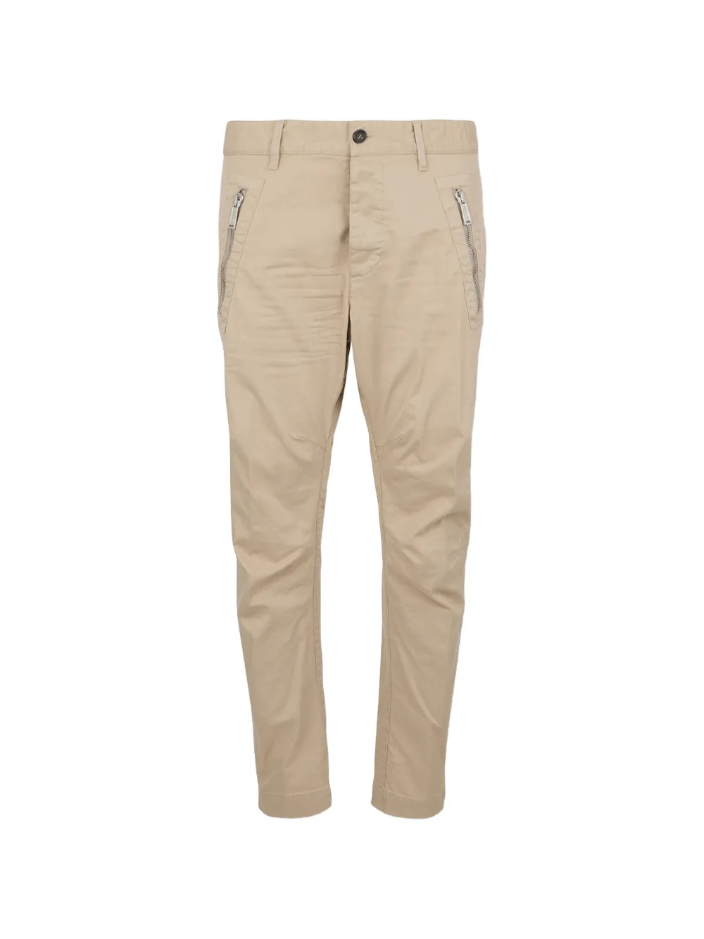 DSQUARED2 zip-detail chino trousers