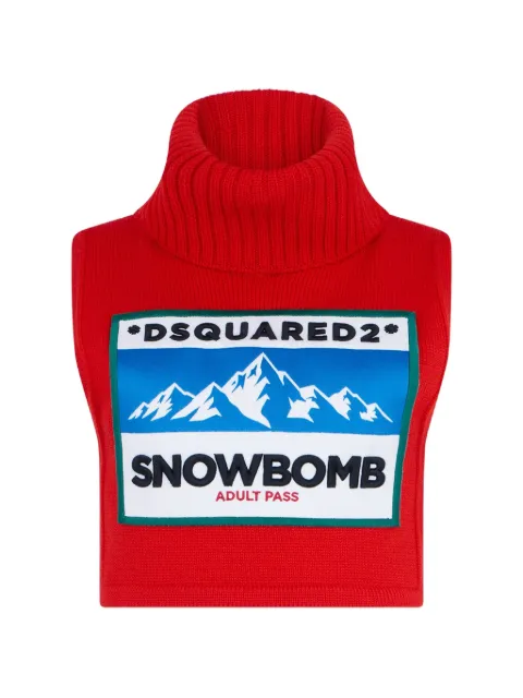 DSQUARED2 patch-detail sweater