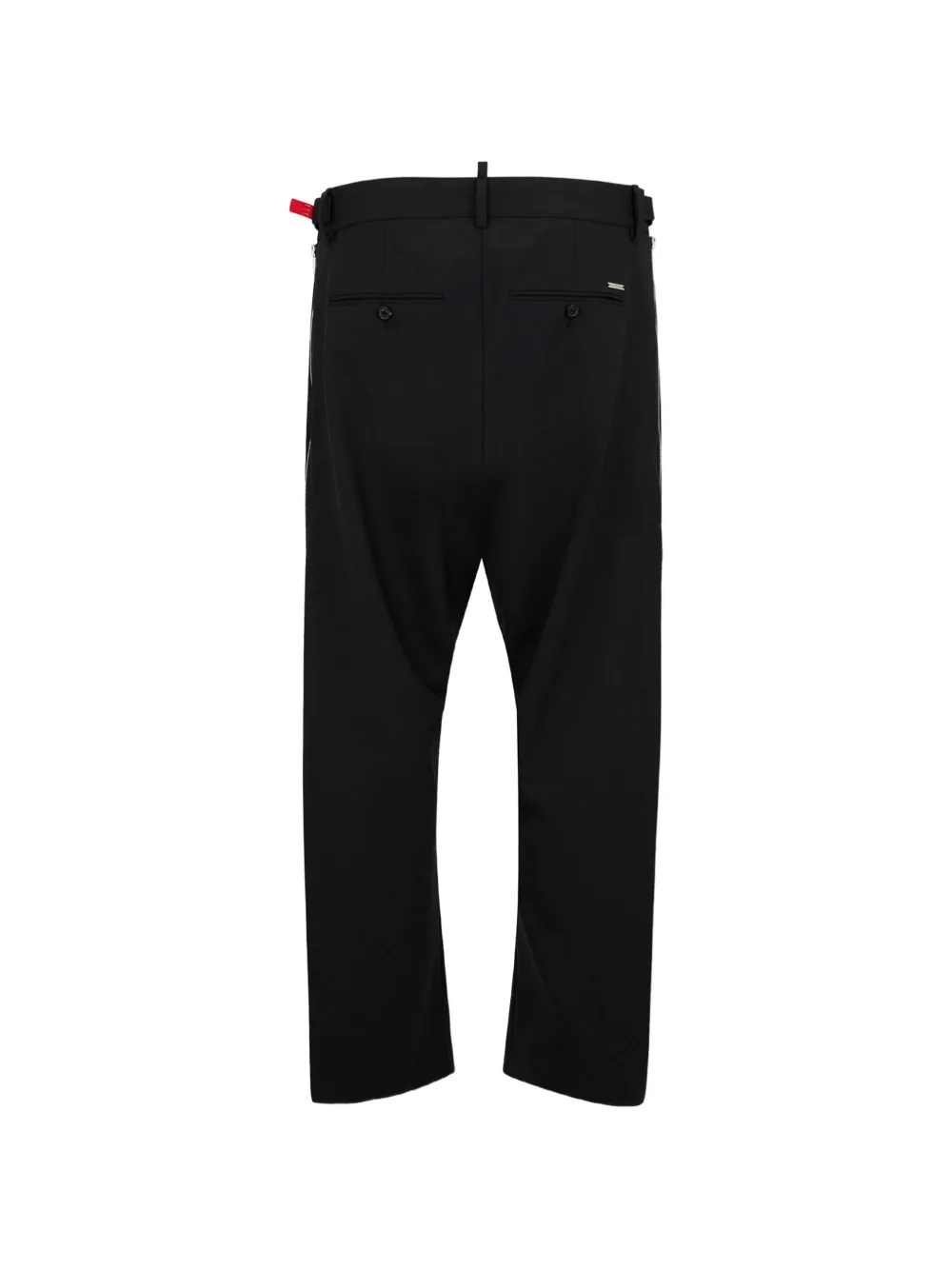 DSQUARED2 Broek met riemlussen Zwart