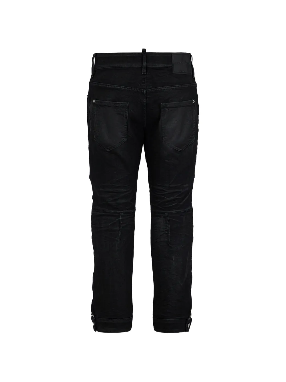 DSQUARED2 Jeans met riemlussen Zwart