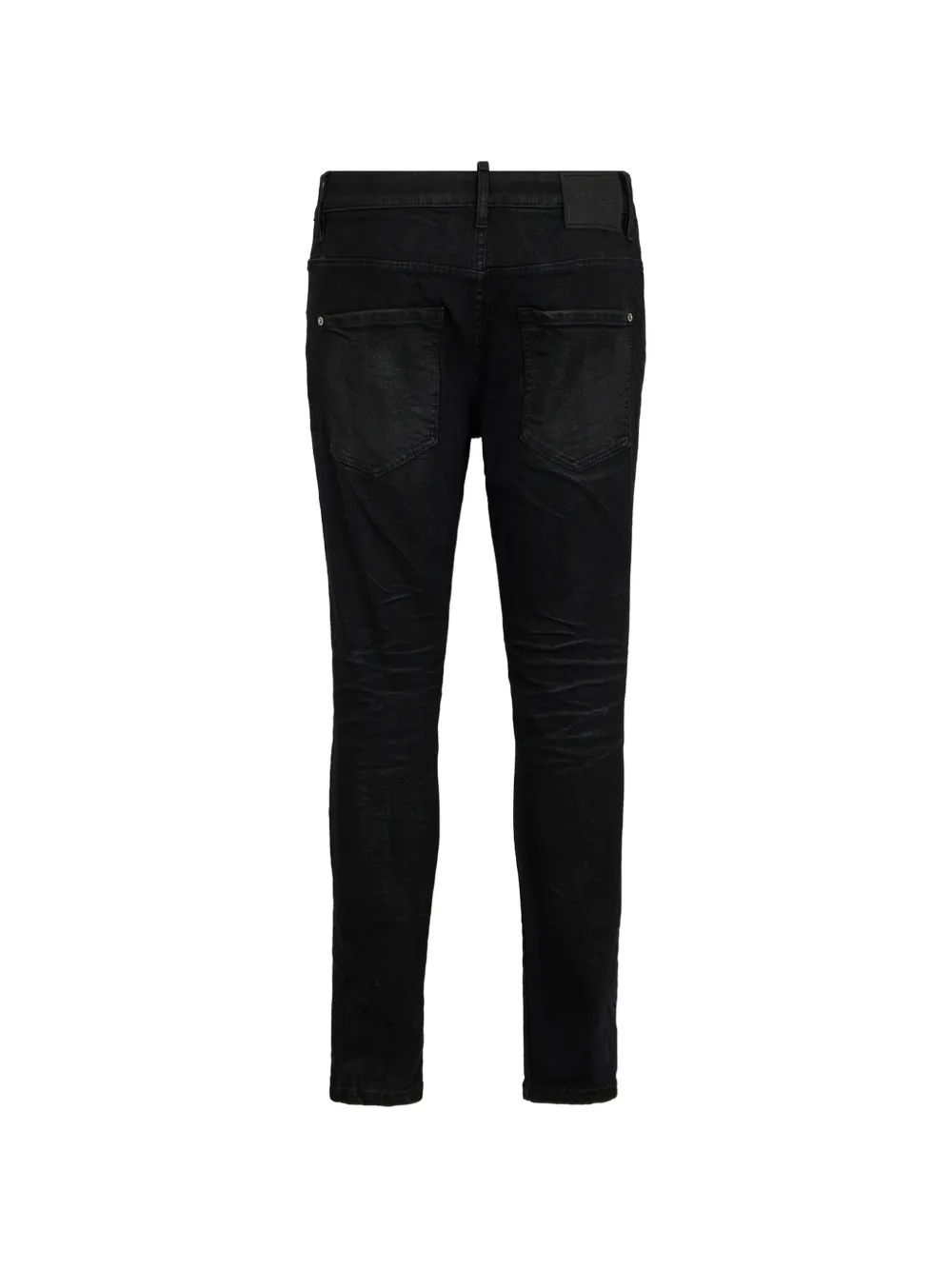 DSQUARED2 Jeans met riemlussen Zwart