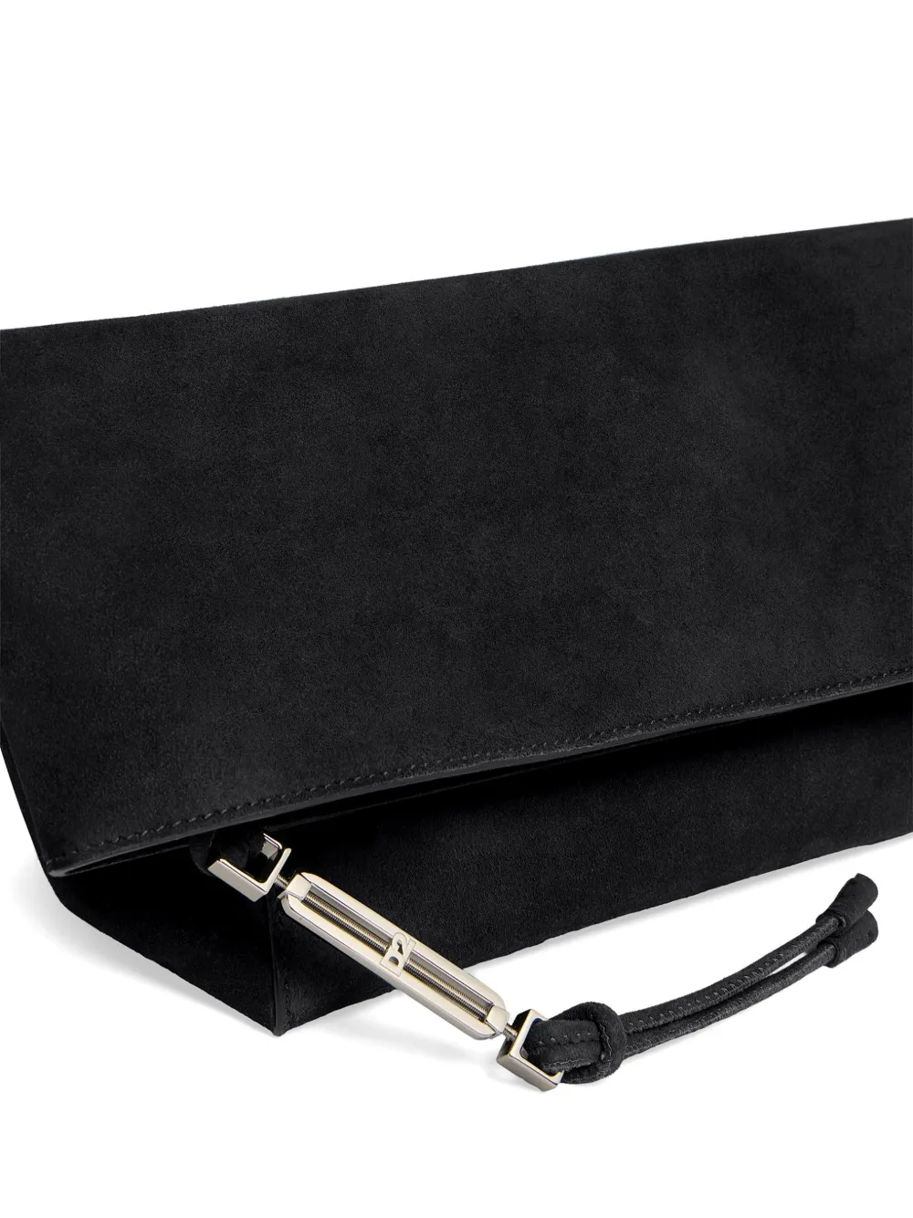 DSQUARED2 Suède clutch Zwart