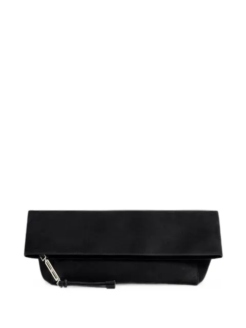 DSQUARED2 suede clutch bag