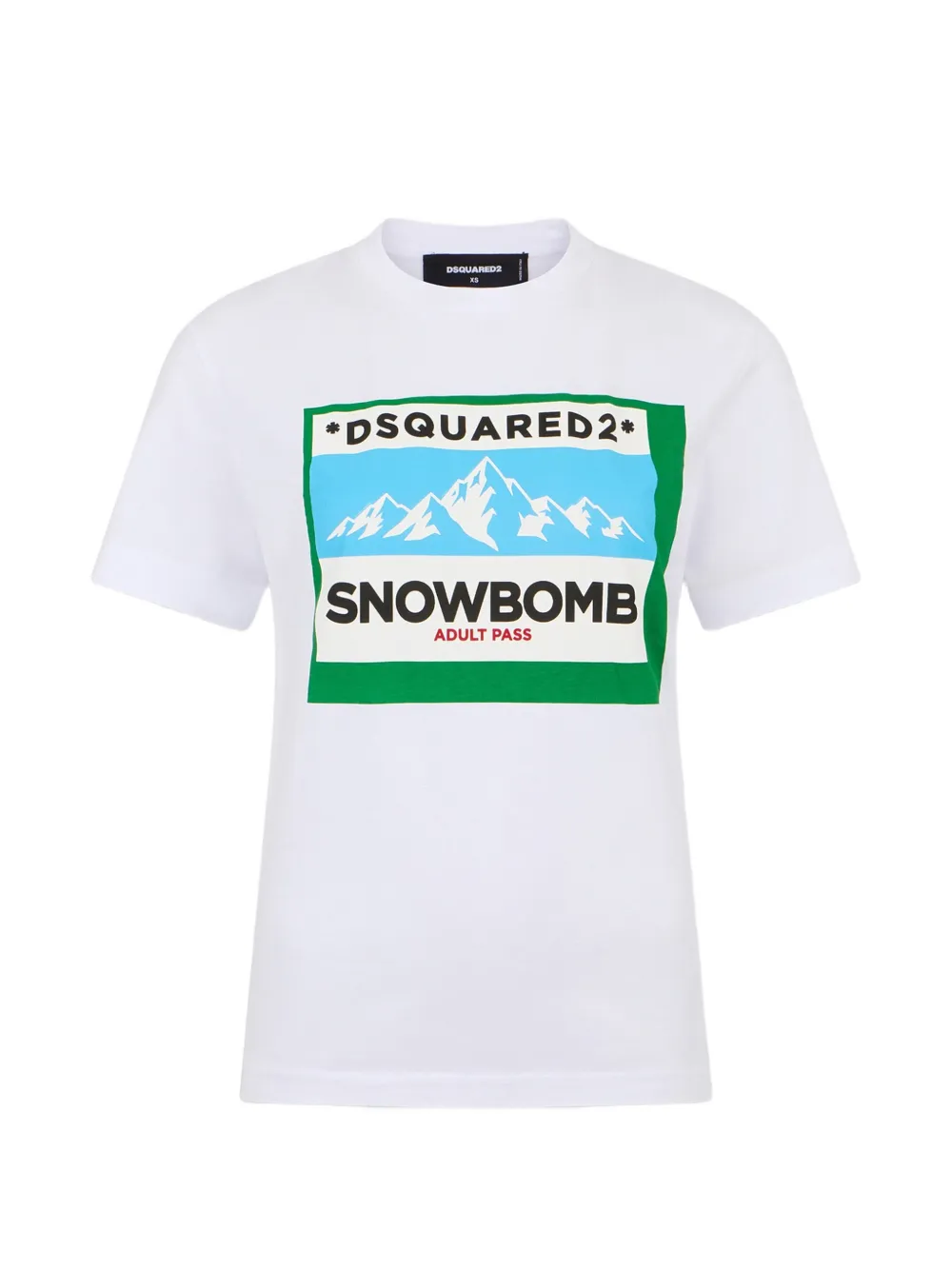 Dsquared2 Graphic-print T-shirt In 화이트