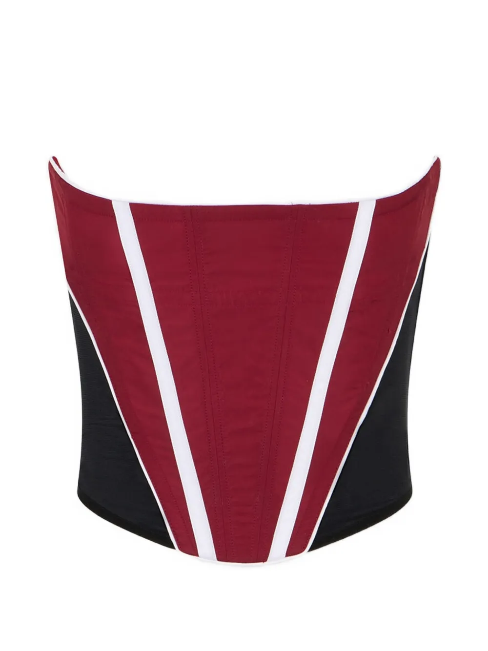DSQUARED2 Ski Pass korset met vlakken Rood
