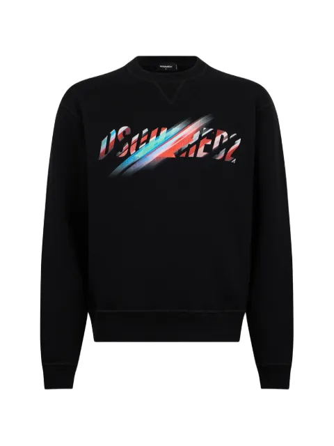 DSQUARED2 logo-print sweatshirt