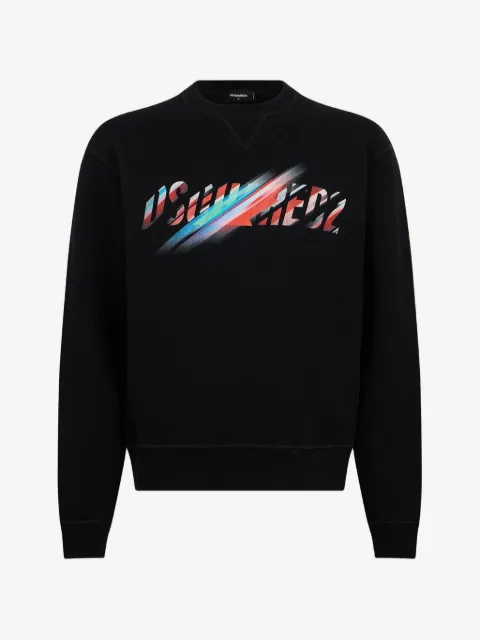 DSQUARED2 Felpa con stampa logo
