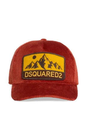 DSQUARED2 ロゴ キャップ | オレンジ | FARFETCH JP
