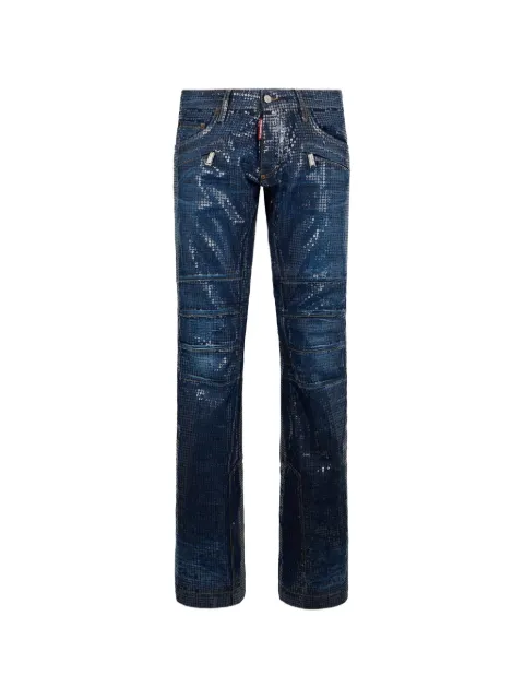 DSQUARED2 jeans con detalles de lentejuelas
