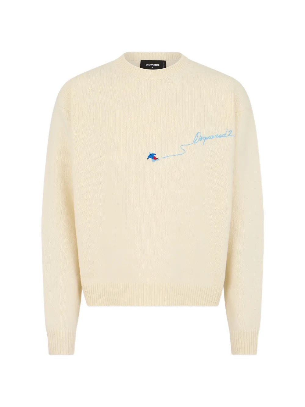 DSQUARED2 Trui met ronde hals Beige