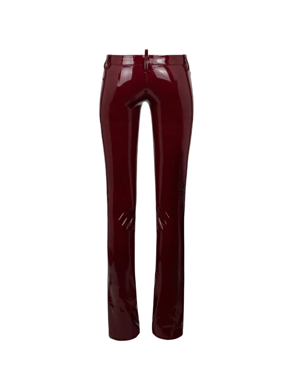DSQUARED2 Glanzende broek Rood