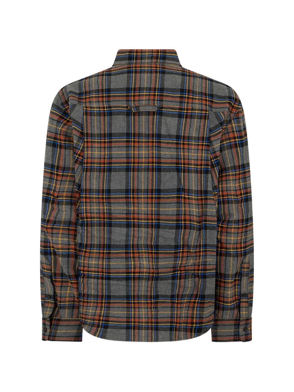 DSQUARED2 Overhemd met logoplakkaat Grijs