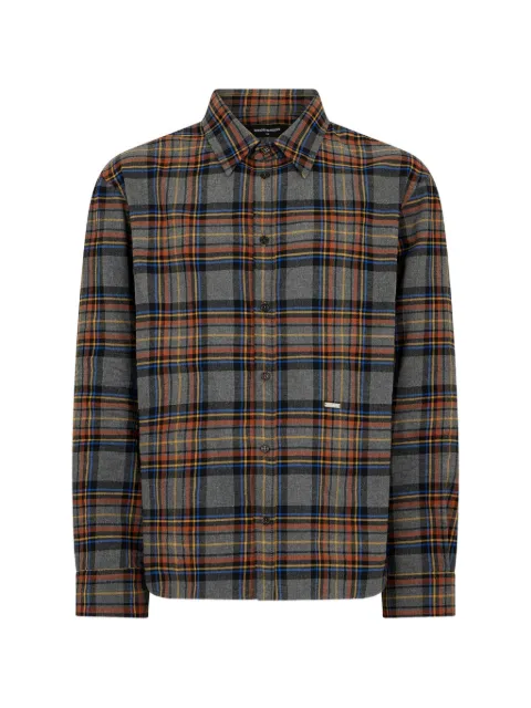 DSQUARED2 logo-plaque shirt