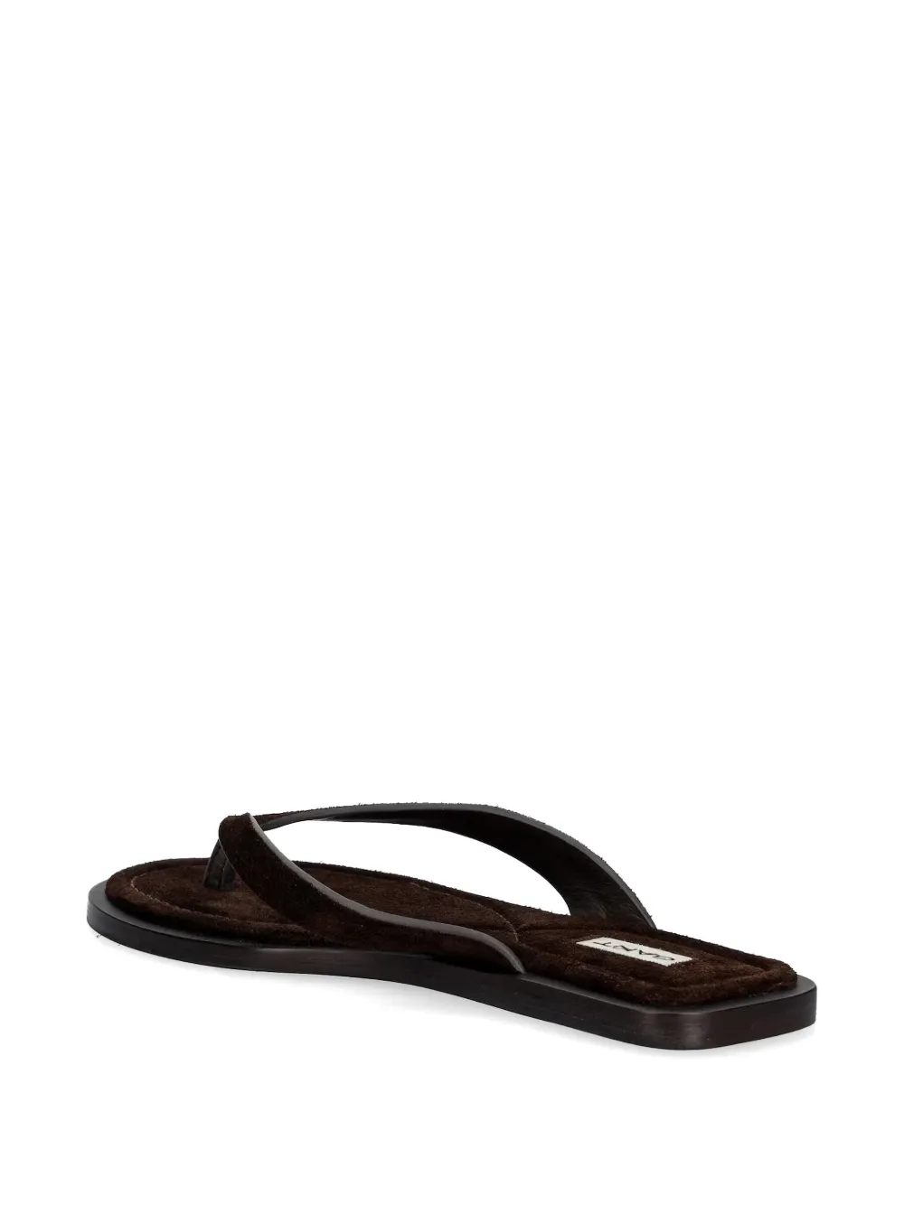 Gant suede thong-strap flip-flops Bruin