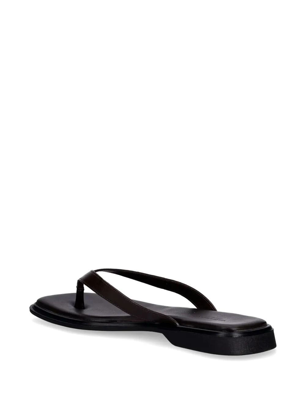 VAGABOND Izzy square-toe flat sandals Bruin