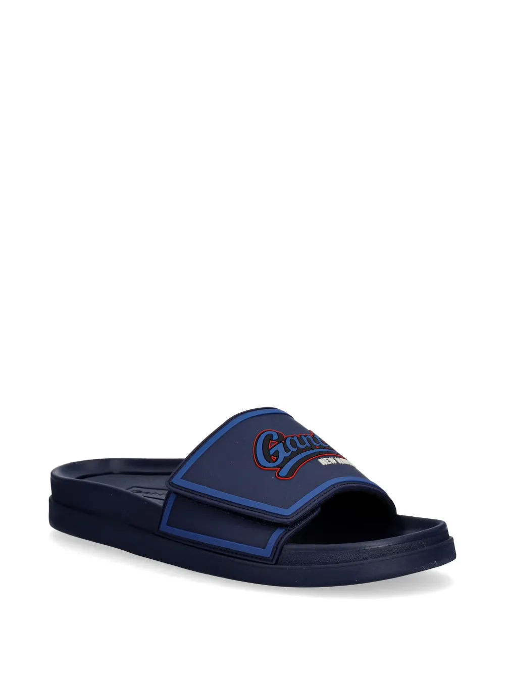 Gant touch-strap slides Blauw