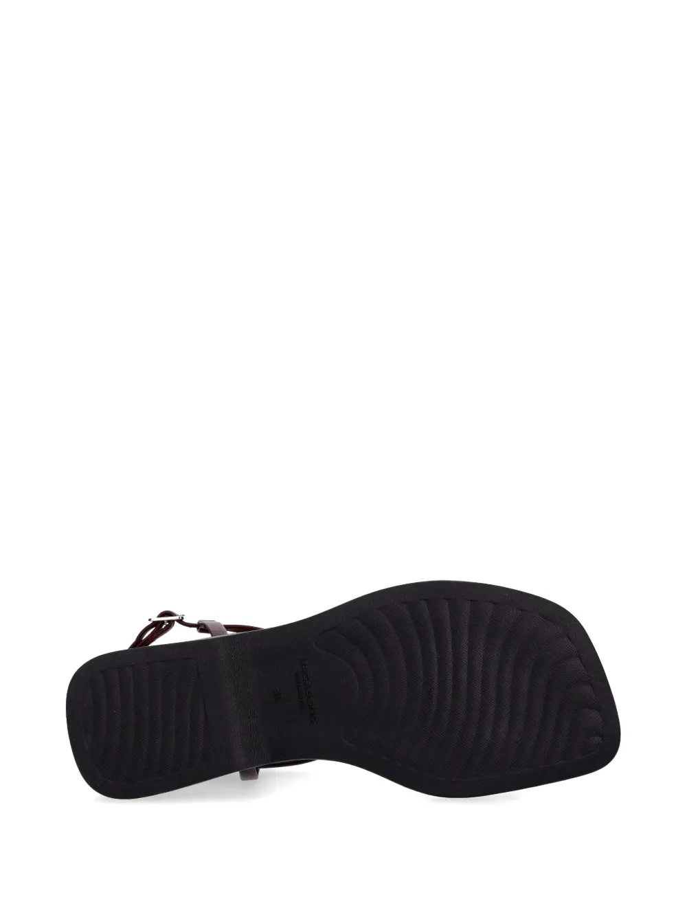 VAGABOND Izzy strappy buckled sandals Rood