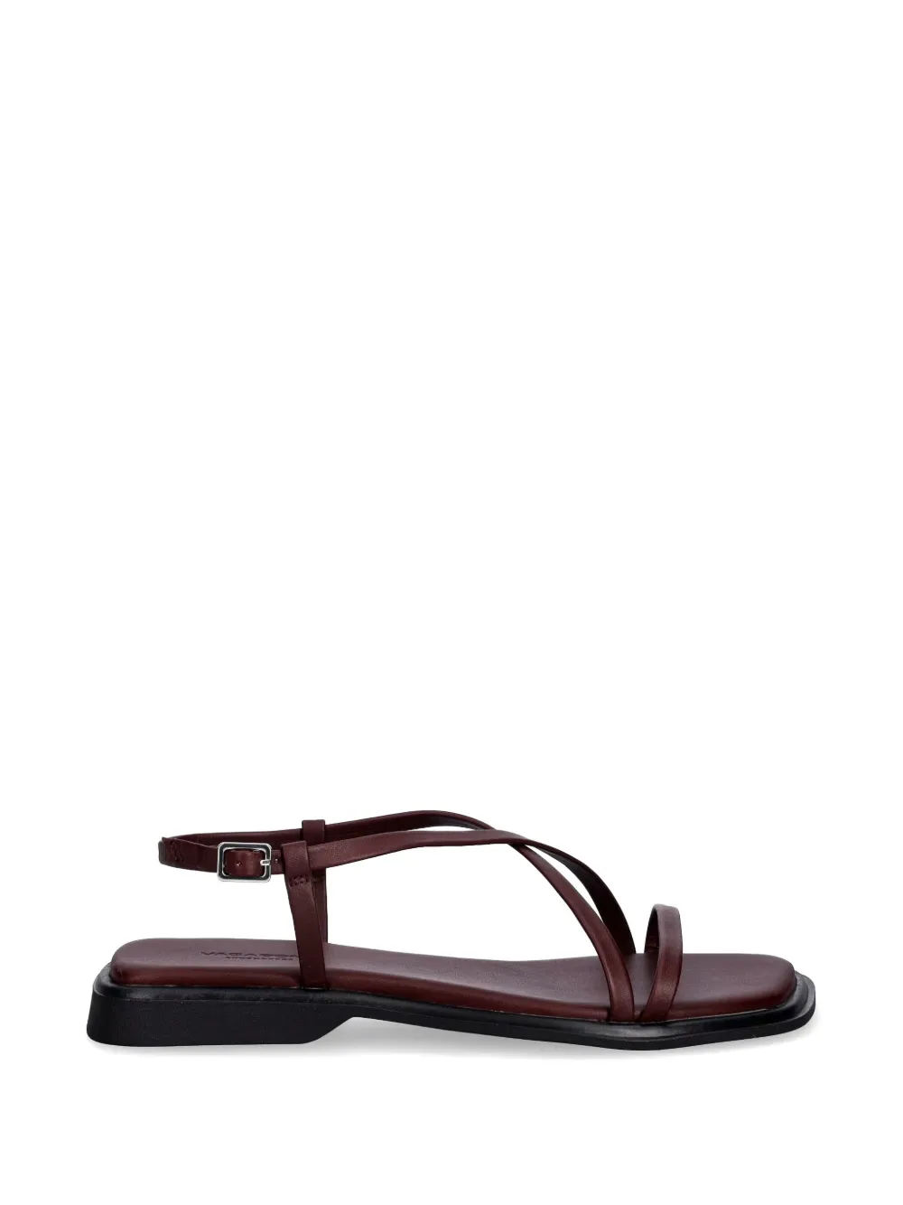 VAGABOND Izzy strappy buckled sandals Rood