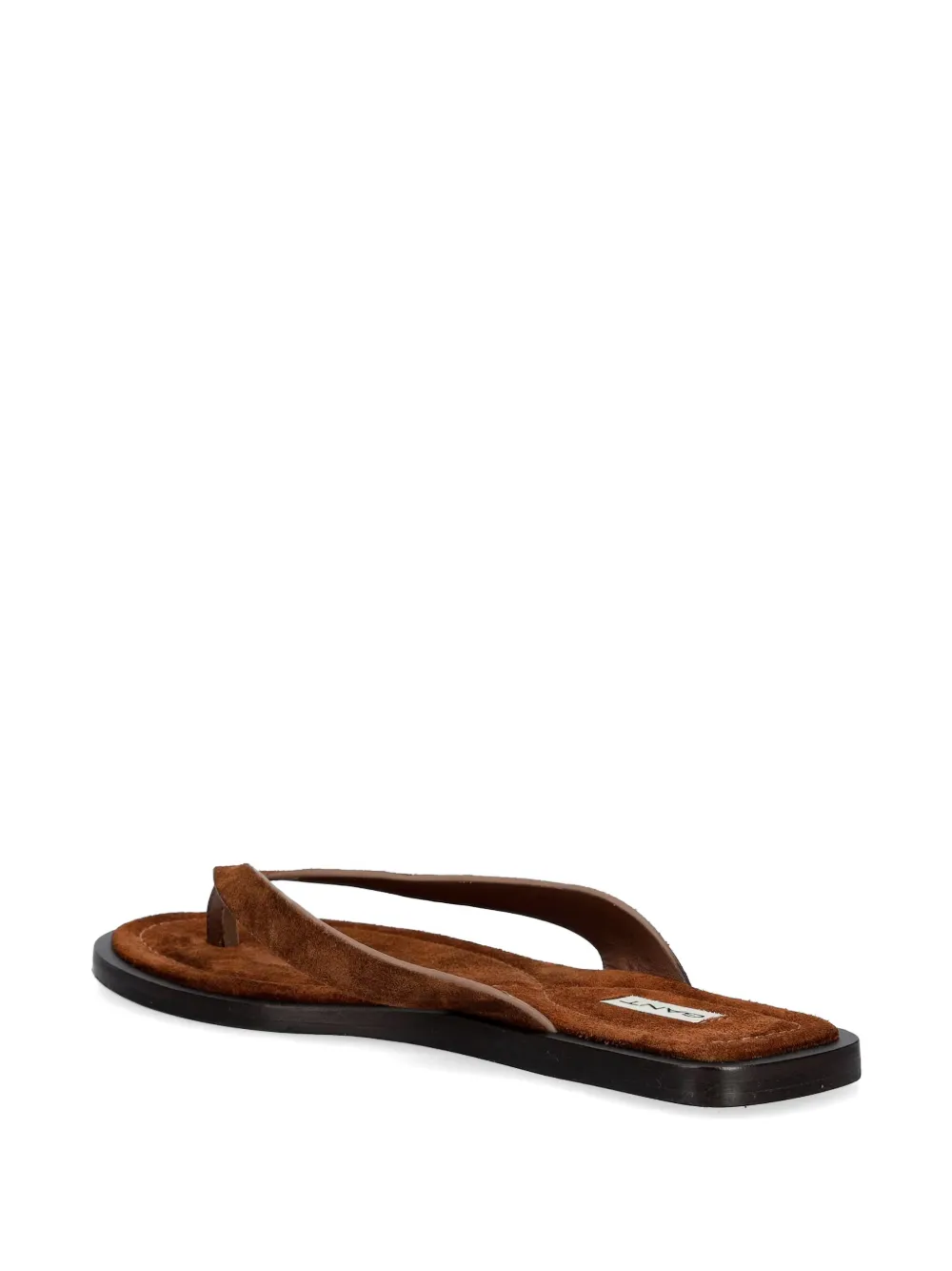 Gant suede flip-flops Bruin