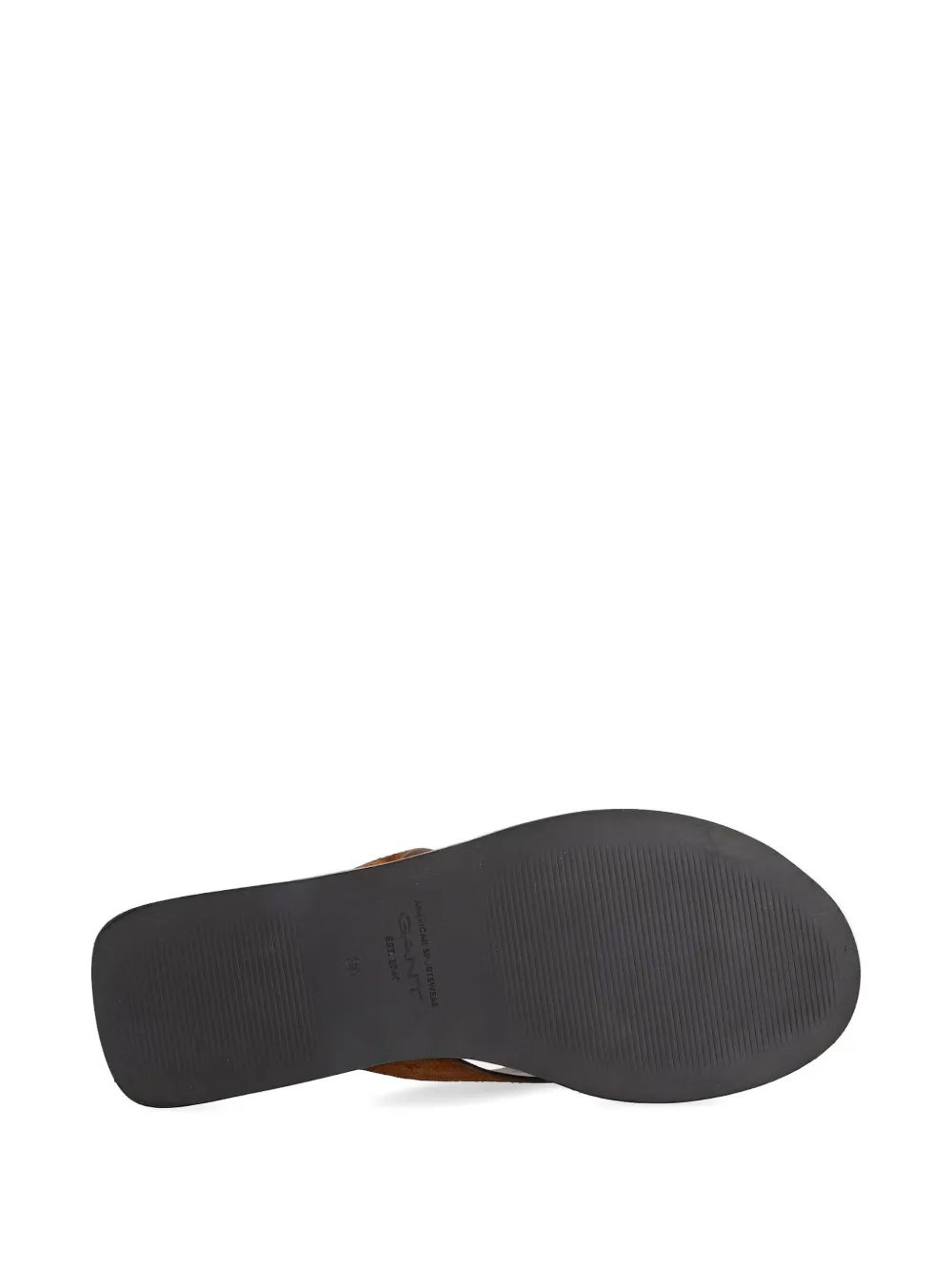 Gant suede flip-flops Bruin