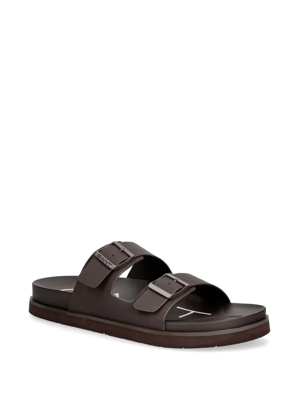 Gant buckle-fastening slides Bruin