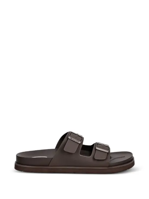 Gant buckle-fastening slides