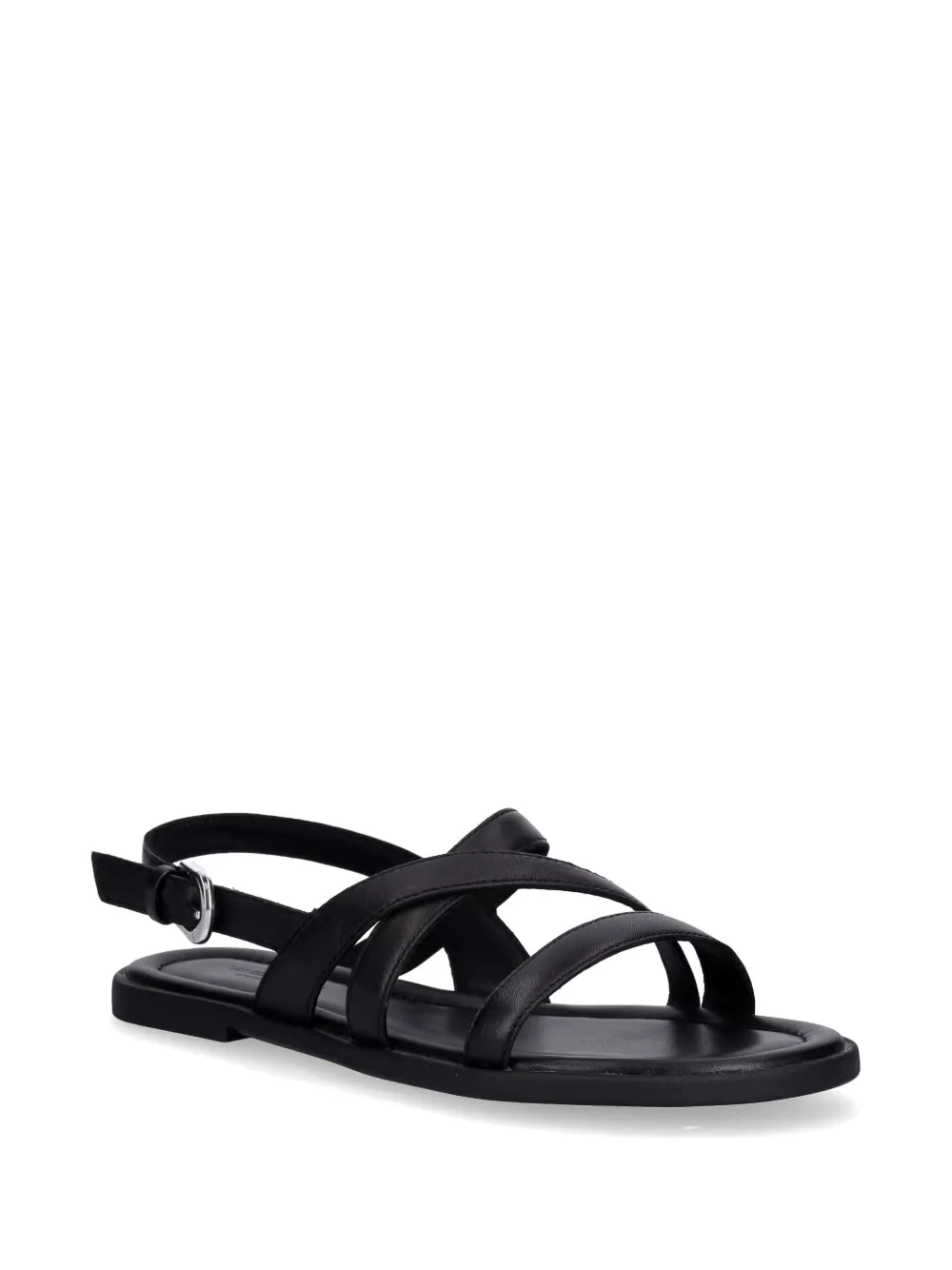 VAGABOND Zaida crossover-strap buckled sandals Zwart