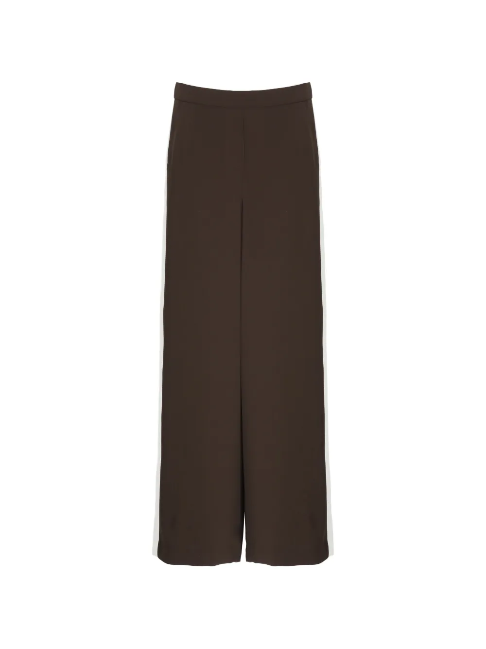 P.A.R.O.S.H. stripe-detail palazzo pants - Marrone