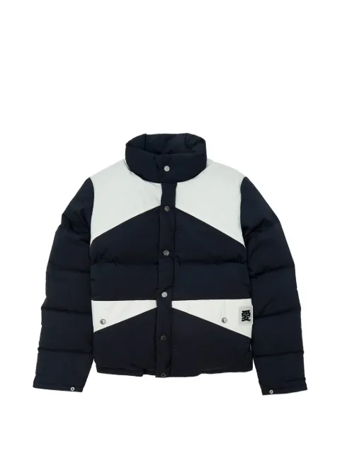 Ports V colour-block puffer jacket