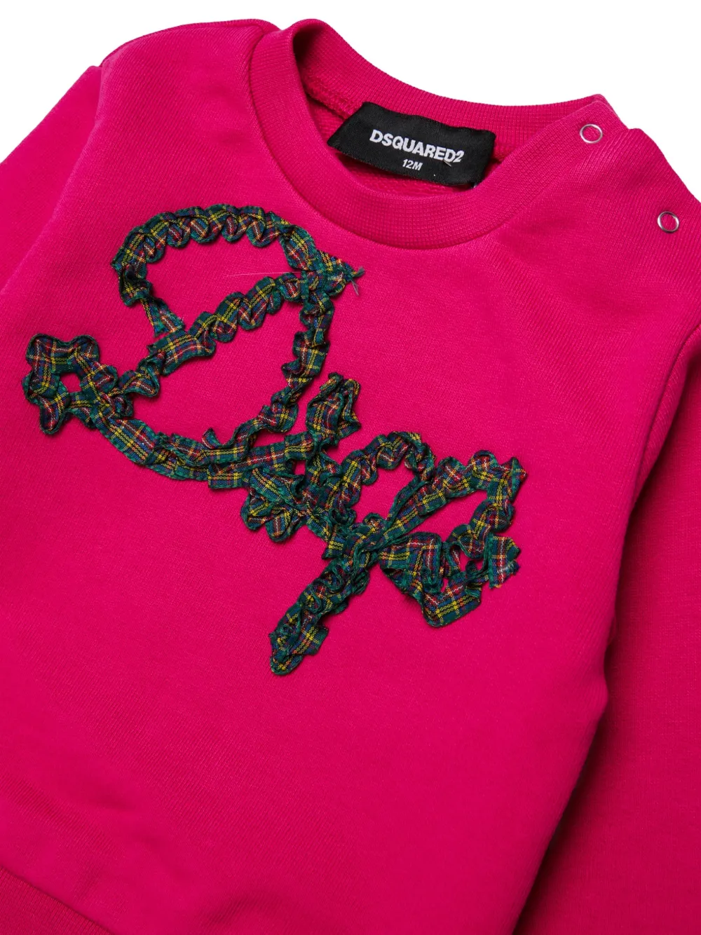 DSQUARED2 KIDS Sweater met logopatch Roze