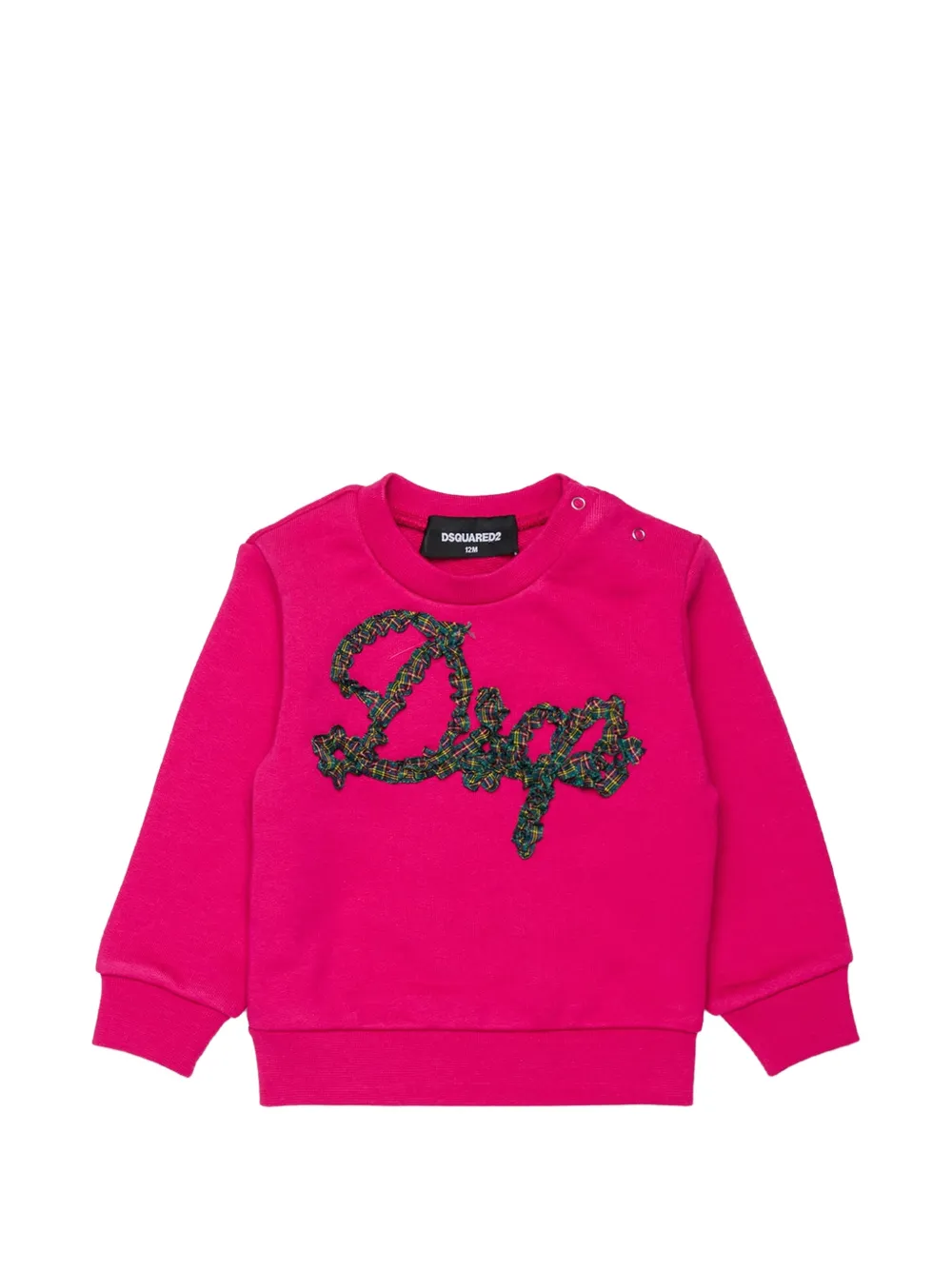 DSQUARED2 KIDS Sweater met logopatch Roze