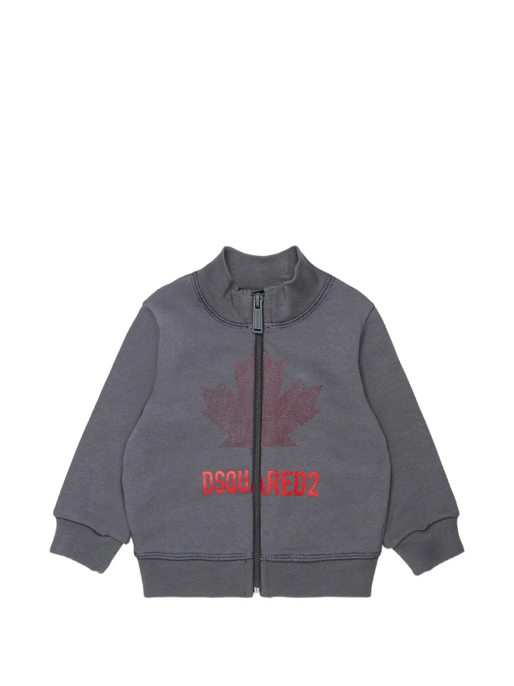 DSQUARED2 KIDS Felpa con zip - Grigio