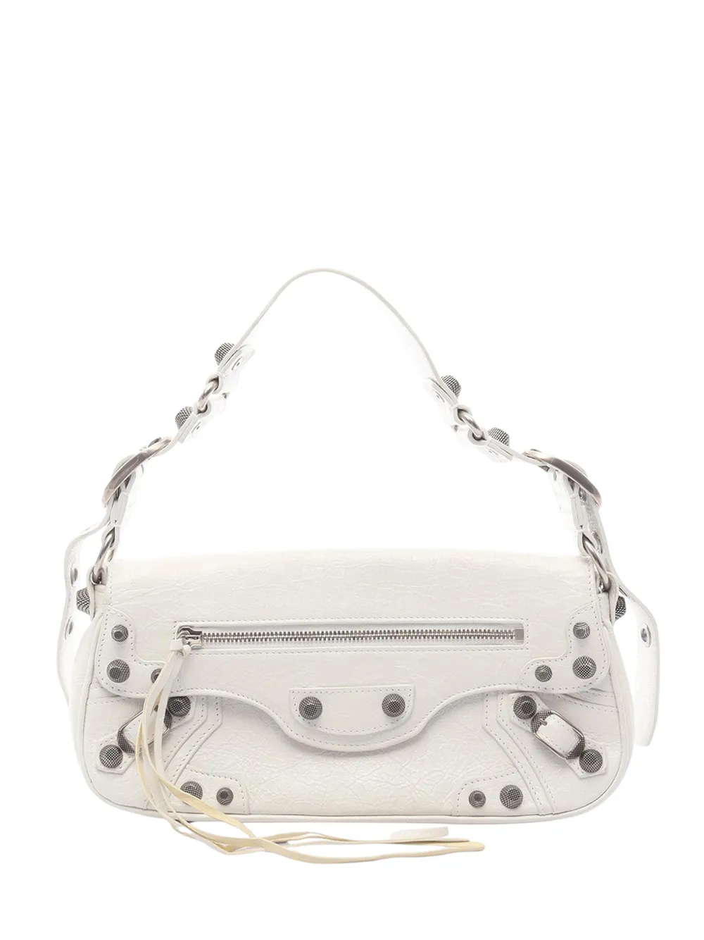 Balenciaga Pre-Owned 2010-2026 Motocross Le Cagole shoulder bag - Bianco