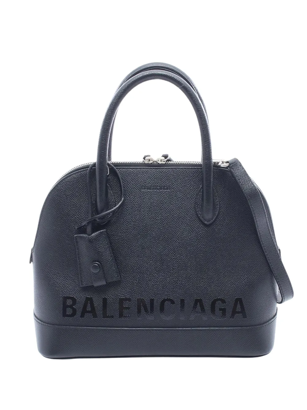 Balenciaga Pre-Owned 2010-2026 Leather Ville Top Handle S satchel - Nero