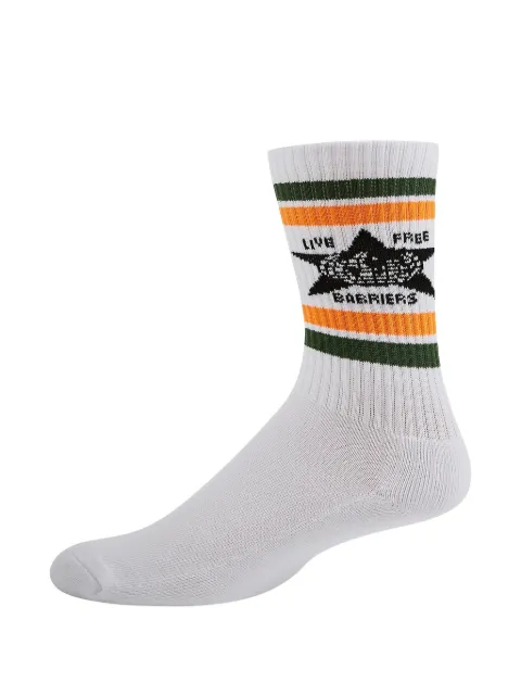 STADIUM®  logo-stripe socks