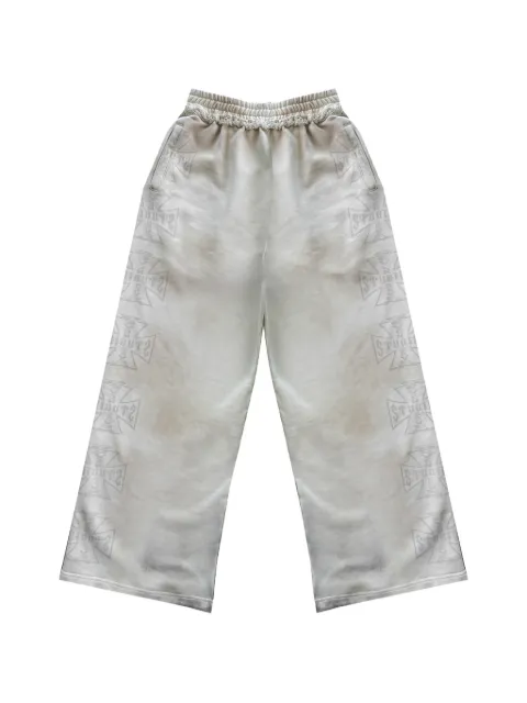 77 Studios Thrash logo-print track pants