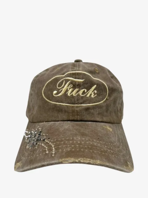 Alchemist crystal-embellished embroidered baseball cap