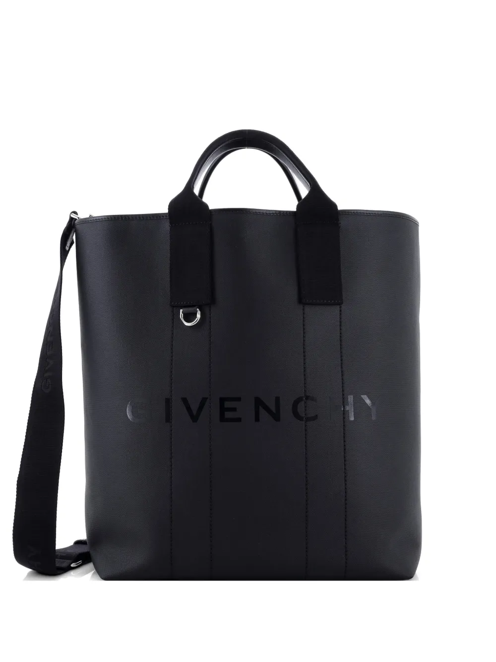 Givenchy Pre-Owned G-Essentials Coated Canvas Large tote bag - Nero