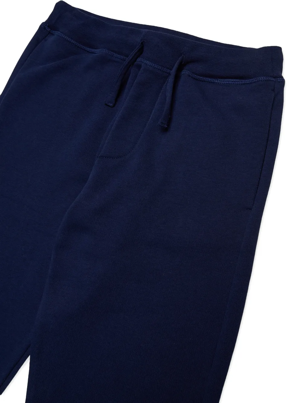 DSQUARED2 KIDS Trainingsbroek met logoprint en trekkoord Blauw