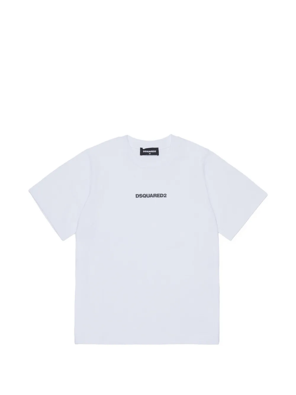 DSQUARED2 KIDS T-shirt in cotone con logo - Bianco