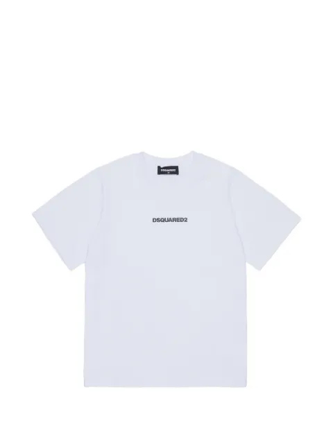 DSQUARED2 KIDS logo-print cotton T-shirt