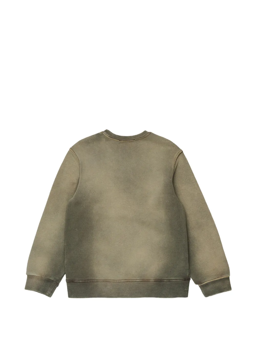 DSQUARED2 KIDS Trui met geborduurd logo en vervaagd effect Groen