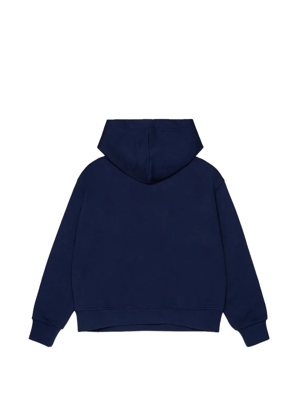 DSQUARED2 KIDS Hoodie met logo en landschaps-print Blauw