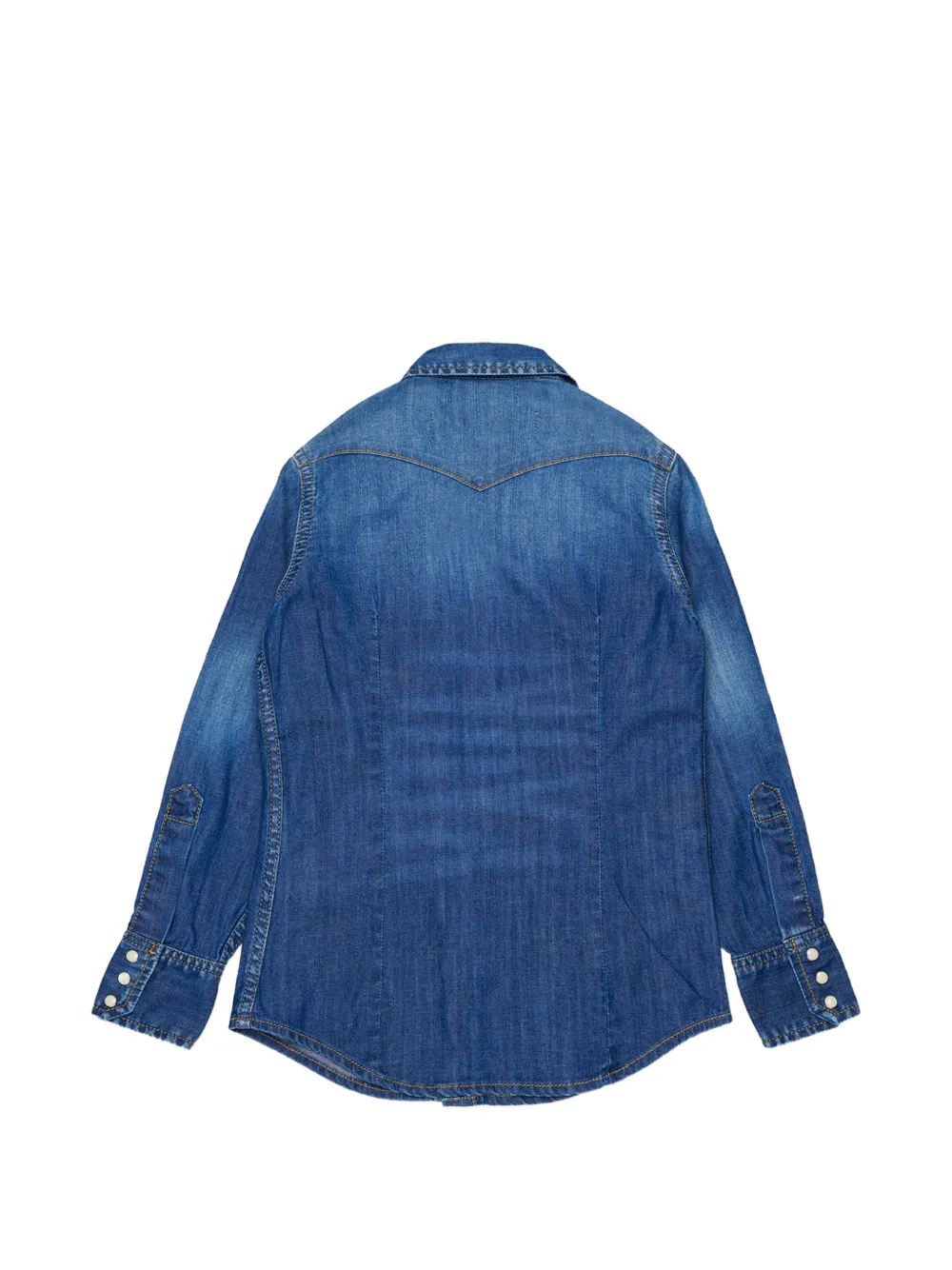 DSQUARED2 KIDS Western denim jack Blauw