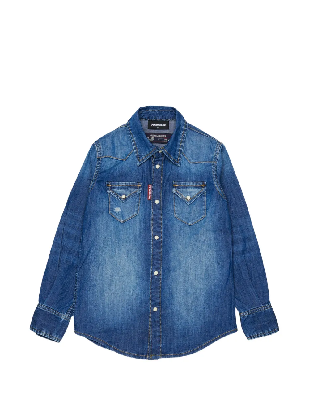 DSQUARED2 KIDS Giacca denim Western - Blu