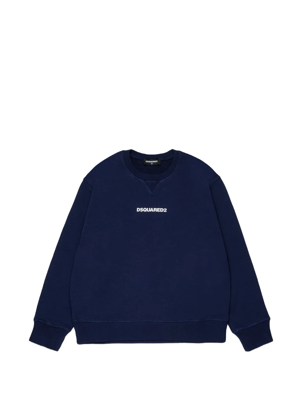 DSQUARED2 KIDS Felpa girocollo con logo - Blu